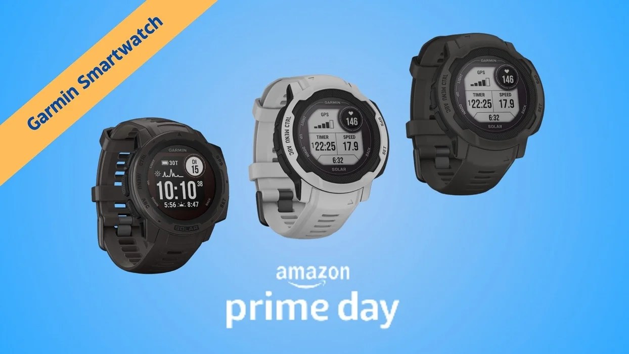 Garmin Smartwatches Bis zu 40 Prozent günstiger am Amazon Prime Day
